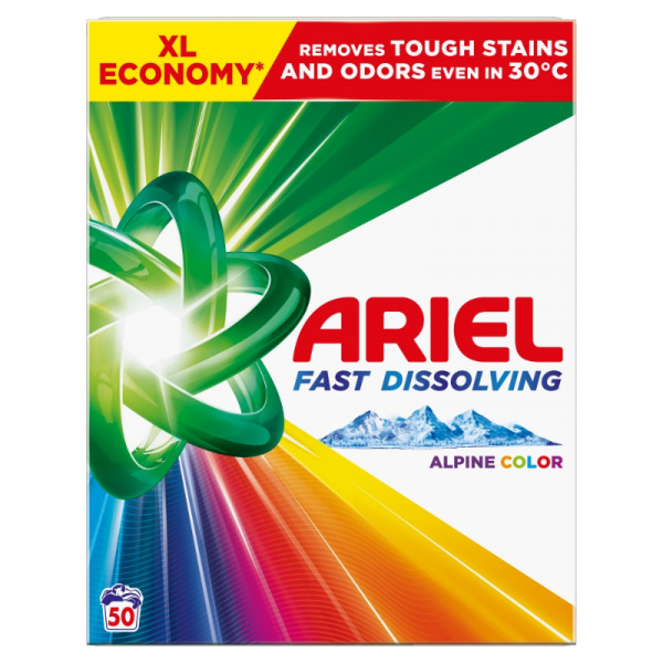 PRÁŠOK PRACÍ ARIEL COLOR 2,75kg 50PD