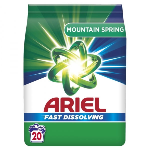 PRÁŠOK PRACÍ ARIEL MOUNTAIN SPRING 1,1kg 20PD
