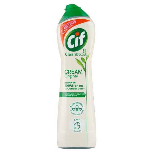 PRÁŠOK TEKUTÝ CIF BIELY CREAM 500ml / 720g 