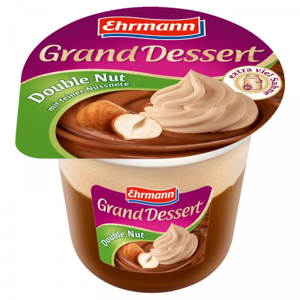 PUDING ČOKOLÁDOVÝ DEZERT 190g GRAND DESSERT DOUBLE NUT EHRMANN