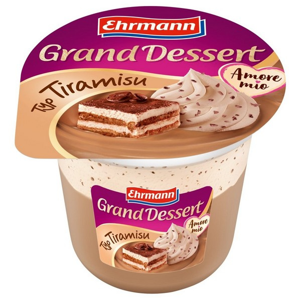PUDING DOUBLE TIRAMISU GRAND DESSERT 190g EHRMANN PUDING DOUBLE TIRAMISU GRAND DESSERT 190g EHRMANN