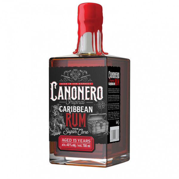 RUM CANONERO 15YO BLACK 40% 0,7l