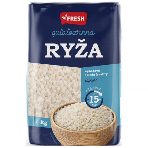 RYŽA GUĽATOZRNNÁ 1kg FRESH