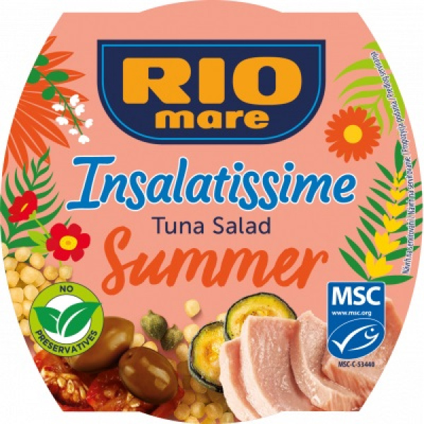 ŠALÁT TUNIAKOVÝ SUMMER 160g RIO MARE INSALATISSIME
