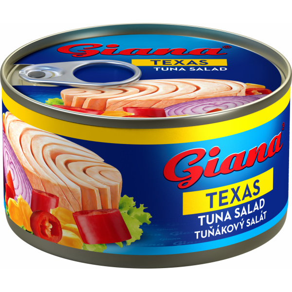 ŠALÁT TUNIAKOVÝ TEXAS 185g GIANA