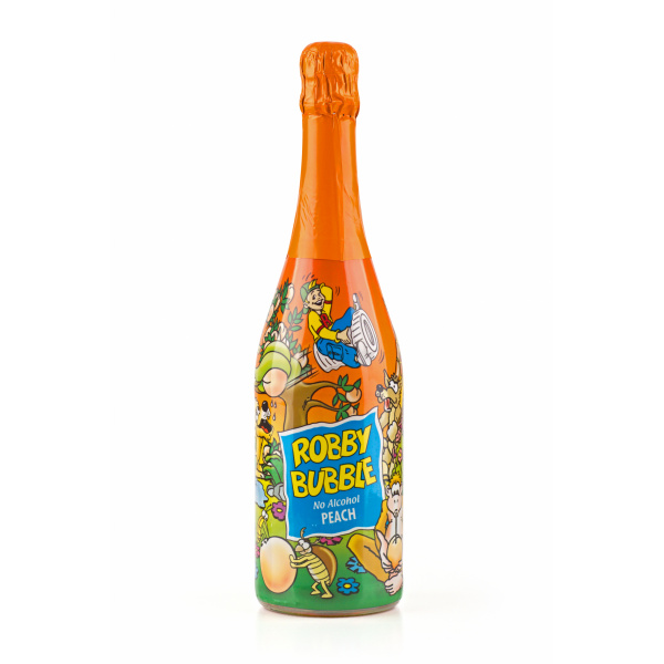ŠAMPANSKÉ DETSKÉ ROBBY BUBBLE BROSKYŇA 0.75l