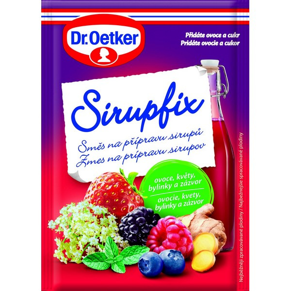 SIRUPFIX NA ZAVÁRANIE 40g OETKER SIRUPFIX NA ZAVÁRANIE 40g OETKER