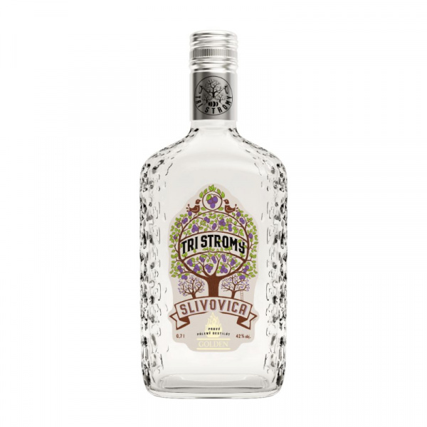 SLIVOVICA TRI STROMY 42% 0.7l GOLDEN