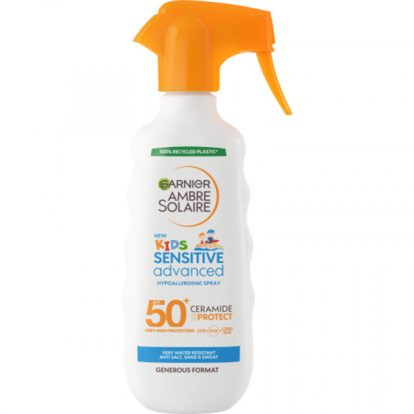 SPREJ NA OPAĽOVANIE SENSITIVE ADVANCED KIDS SPF50 270ml GARNIER AMBRE SOLAIRE SPREJ NA OPAĽOVANIE SENSITIVE ADVANCED KIDS SPF50 270ml GARNIER AMBRE SOLAIRE