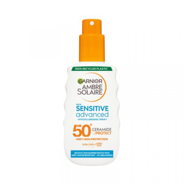 SPREJ NA OPAĽOVANIE SENSITIVE ADVANCED SPF50+ 150ml GARNIER AMBRE SOLAIRE