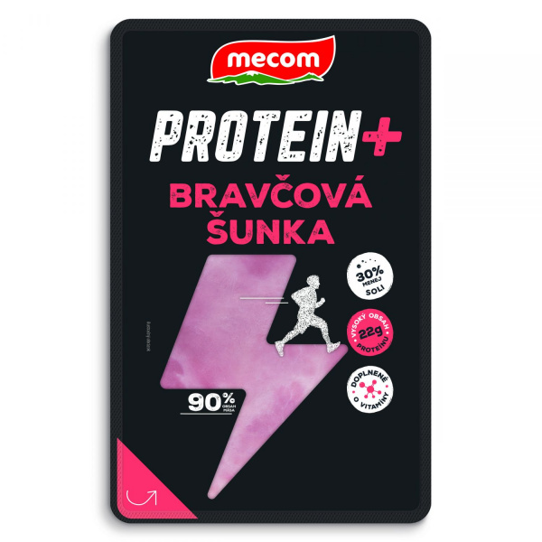 ŠUNKA BRAVČOVÁ PROTEIN PLUS OA 100g MECOM ŠUNKA BRAVČOVÁ PROTEIN PLUS OA 100g MECOM
