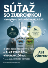 Súťaž so Zubrowkou