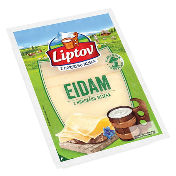 SYR EIDAM PLÁTKY NEÚDENÉ 90g LIPTOV