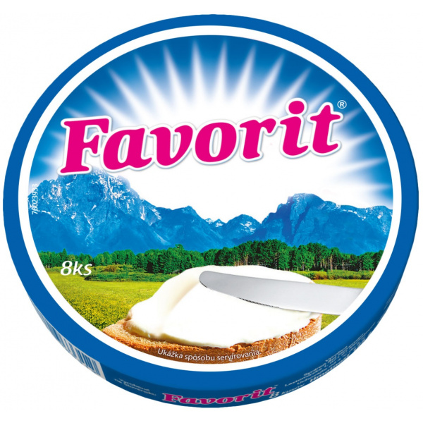 SYR FAVORIT 125g TROJ.