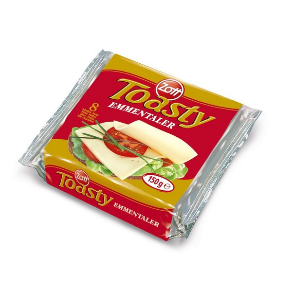 SYR TAVENÝ TOASTY EMMENTALER 150g ZOTT SYR TAVENÝ TOASTY EMMENTALER 150g ZOTT