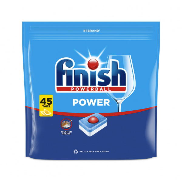 TABLETY DO UMÝVAČKY FINISH POWER LEMON 45ks
