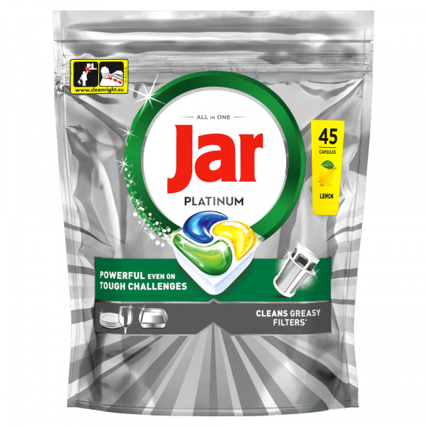 TABLETY DO UMÝVAČKY JAR PLATINUM 45ks