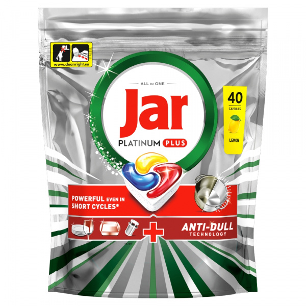 TABLETY DO UMÝVAČKY JAR PLATINUM PLUS 40ks
