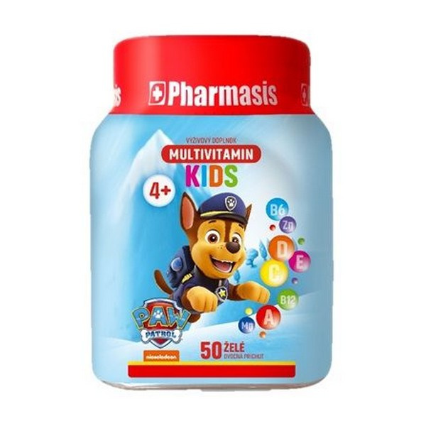 TABLETY MULTIVITAMÍN ŽELÉ PAW PATROL 250g MODRÉ TABLETY MULTIVITAMÍN ŽELÉ PAW PATROL 250g MODRÉ