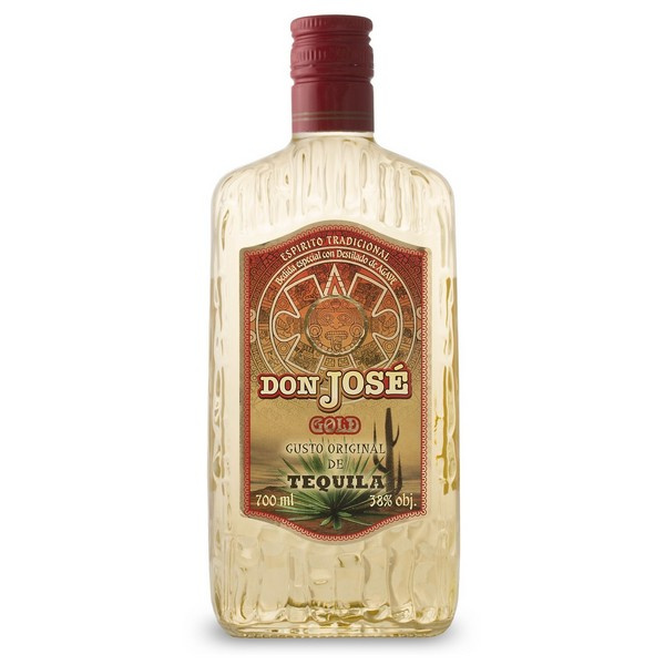 TEQUILA JOSÉ GOLD 38% 0.7l TEQUILA JOSÉ GOLD 38% 0.7l