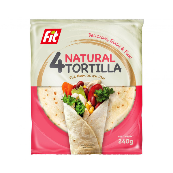 TORTILLA NATURAL 240g FIT