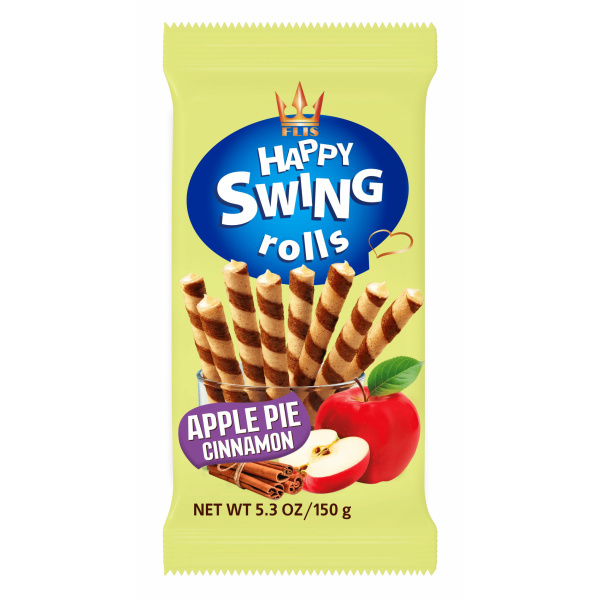 TRUBIČKY HAPPY SWING JABLKO/ŠKORICA 150g
