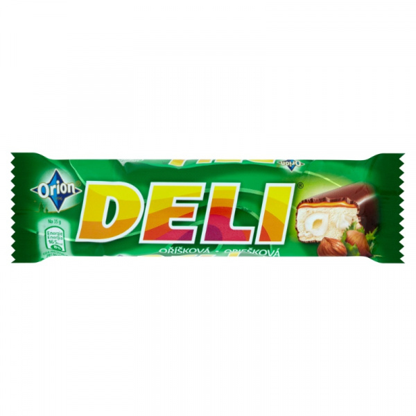 TYČINKA DELI S ORIEŠKAMI 35g ORION