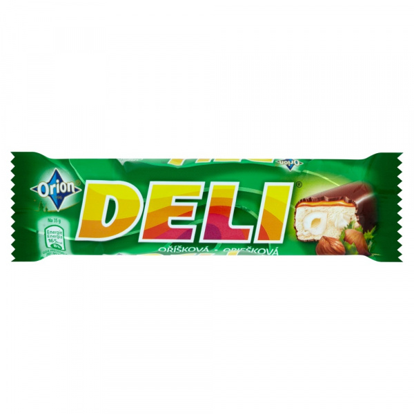 TYČINKA DELI S ORIEŠKAMI 35g ORION