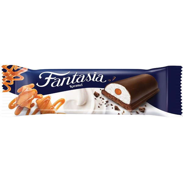TYČINKA MLIEČNA FANTASIA KARAMEL 27g DANONE TYČINKA MLIEČNA FANTASIA KARAMEL 27g DANONE