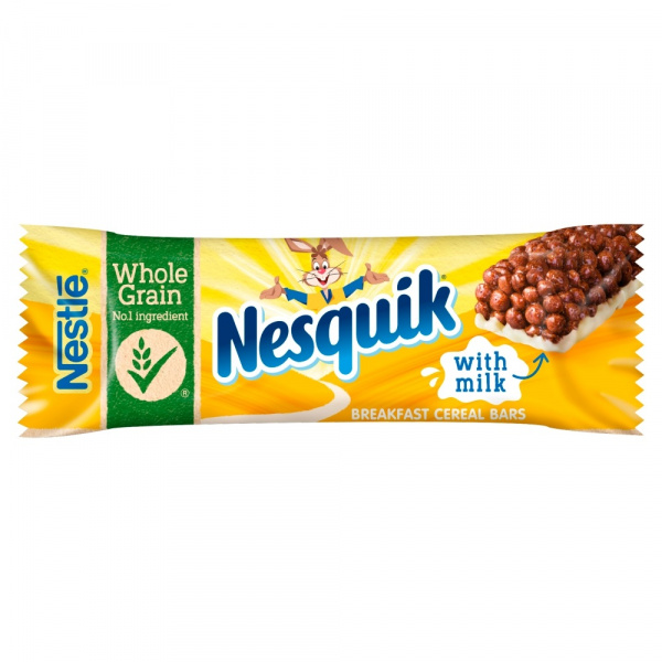 TYČINKA NESQUIK CEREÁLIE+MLIEKO 25g