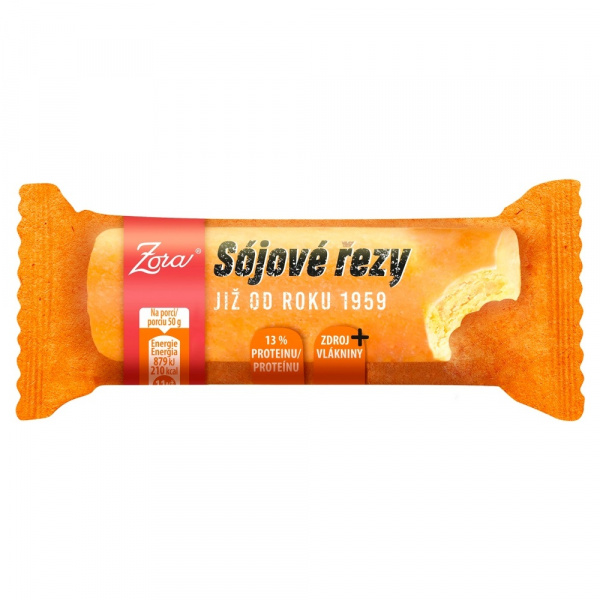 TYČINKA REZY SÓJOVÉ 50g ZORA BEZLEP