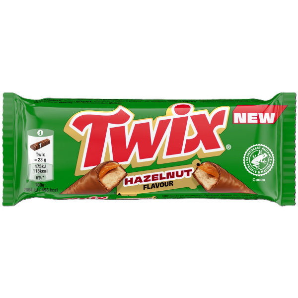 TYČINKA TWIX HAZELNUT 46g