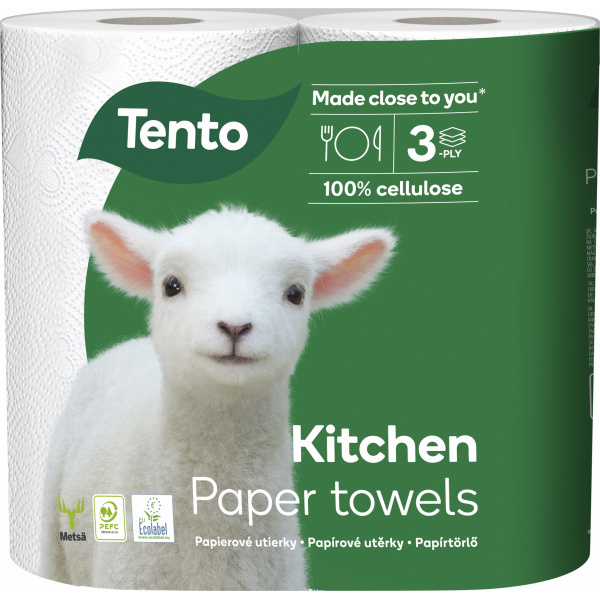 UTIERKY KUCHYNSKÉ TENTO KITCHEN 3-VRST. 2ks