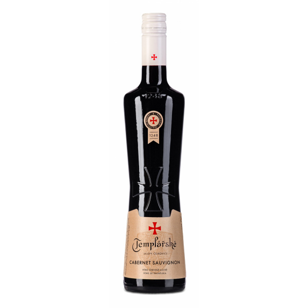 VÍNO CABERNET SAUVIGNON 0.75l AKOSTNÉ ČERVENÉ SUCHÉ TEMPL. SKLEPY /ELITE/