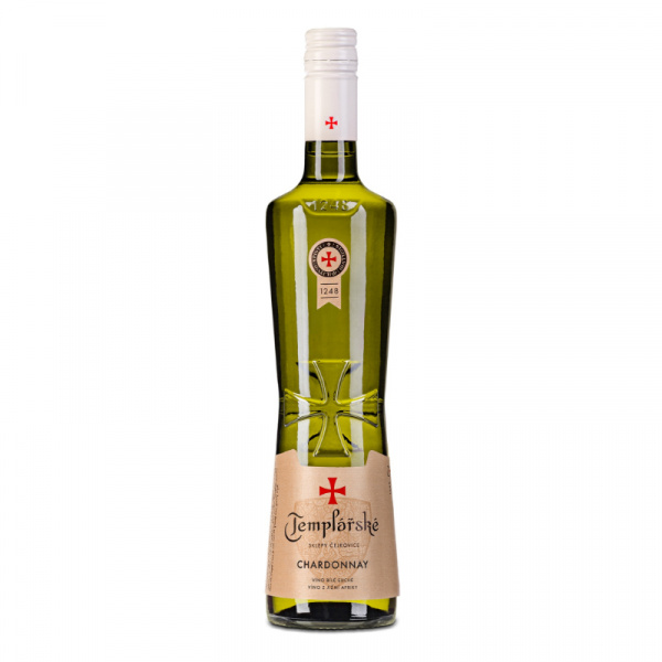 VÍNO CHARDONNAY 0.75l AKOSTNÉ BIELE SUCHÉ TEMPL. SKLEPY /ELITE/