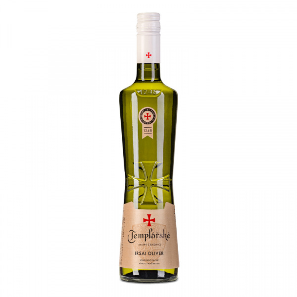 VÍNO IRSAI OLIVER BIELE SUCHÉ 0.75l AKOSTNÉ TEMPL. SKLEPY