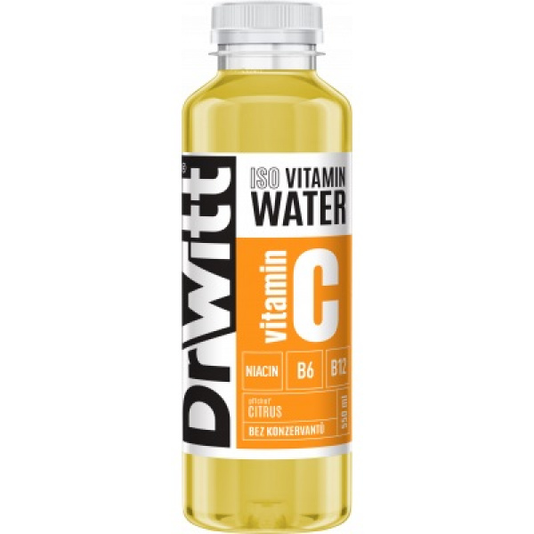 VODA DR WITT ISOTONIC VITAMIN CITRUS 0.55l PET VRATNÝ OBAL