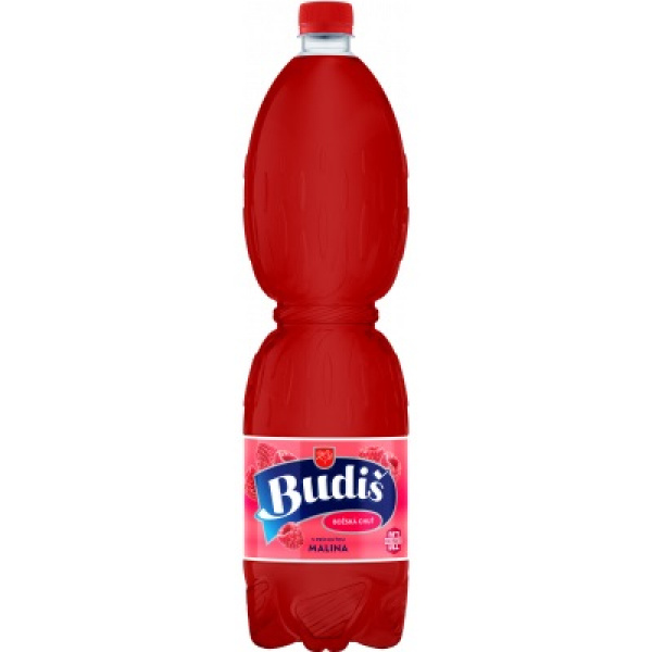 VODA MINERÁLNA BUDIŠ MALINA 1.5l PET VRATNÝ OBAL