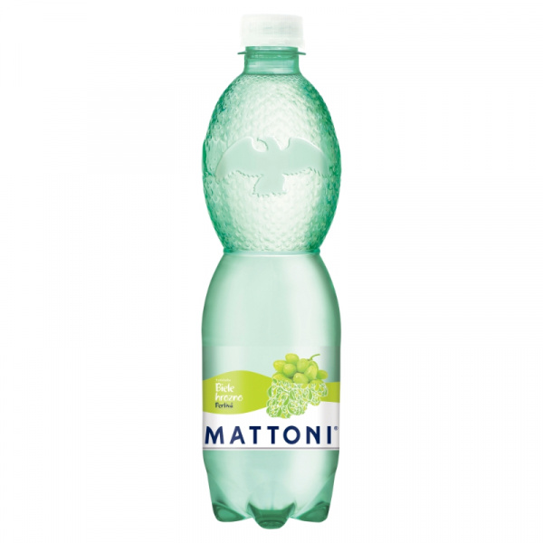 VODA MINERÁLNA MATTONI BIELE HROZNO 0.5l PET VRATNÝ OBAL