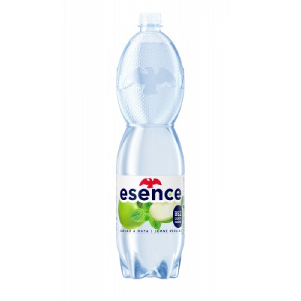 VODA MINERÁLNA MATTONI ESENCE JABLKO A MÄTA 1.5l PET VRATNÝ OBAL