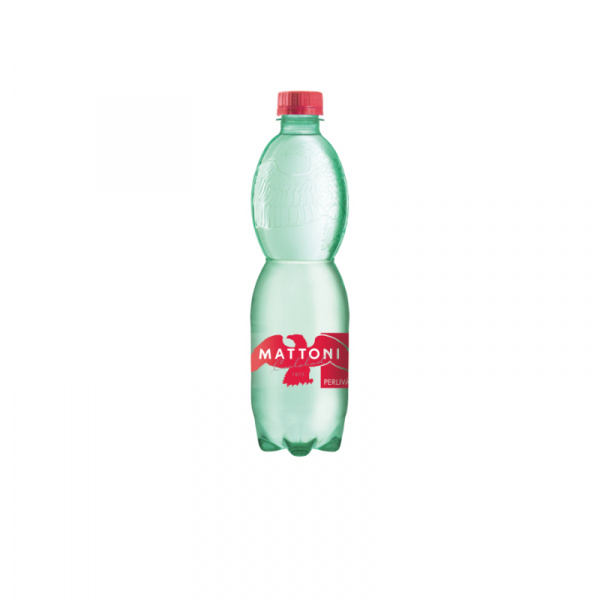 VODA MINERÁLNA MATTONI PERLIVÁ 0.5l PET VRATNÝ OBAL