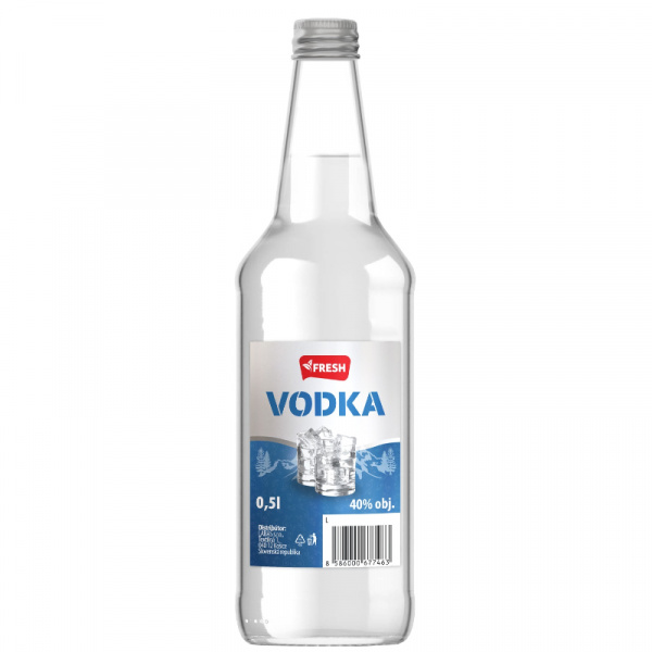VODKA 40% 0.5l FRESH