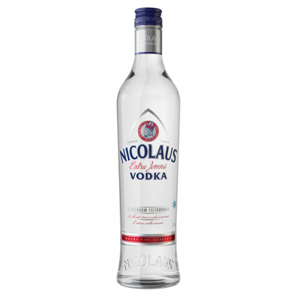 VODKA EXTRA JEMNÁ 38% 0.7l NICOLAUS