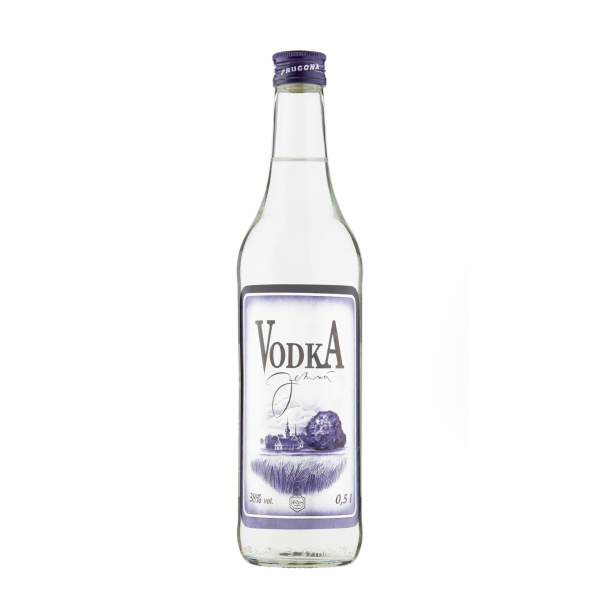 VODKA JEMNÁ 38% 0.5l FRUCONA