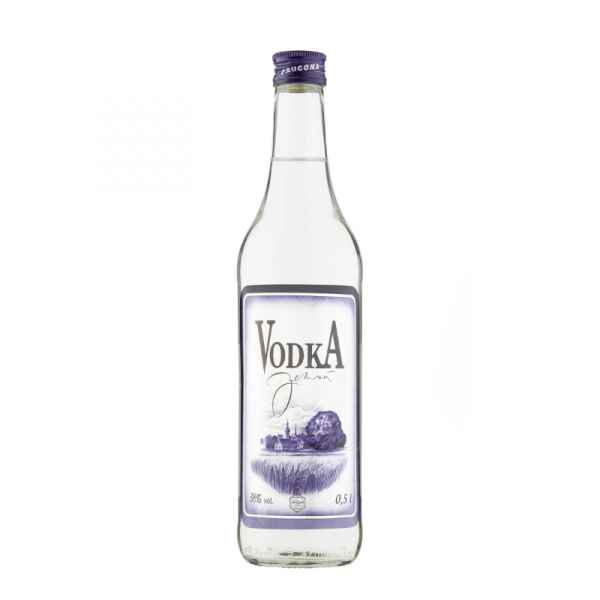 VODKA JEMNÁ 38% 0.5l FRUCONA