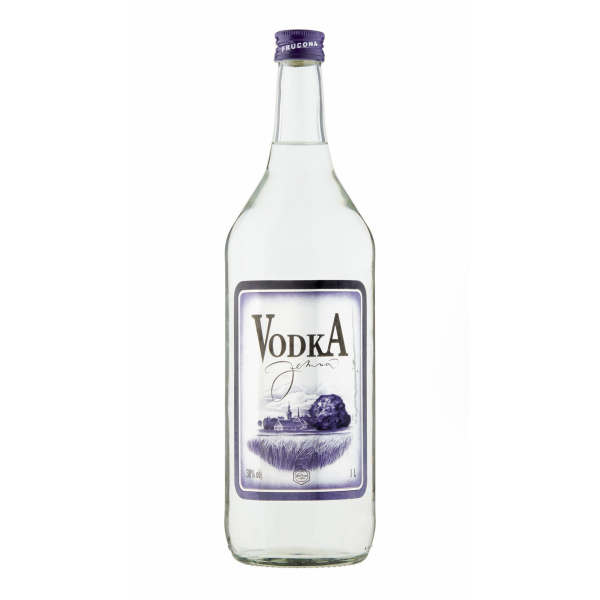 VODKA JEMNÁ 38% 1l FRUCONA