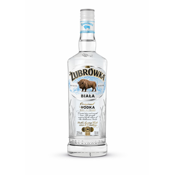VODKA ZUBROWKA BIALA 37,5% 0.7l