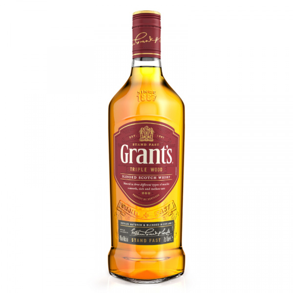 WHISKY GRANT´S TRIPLE WOOD 40% 0.7l